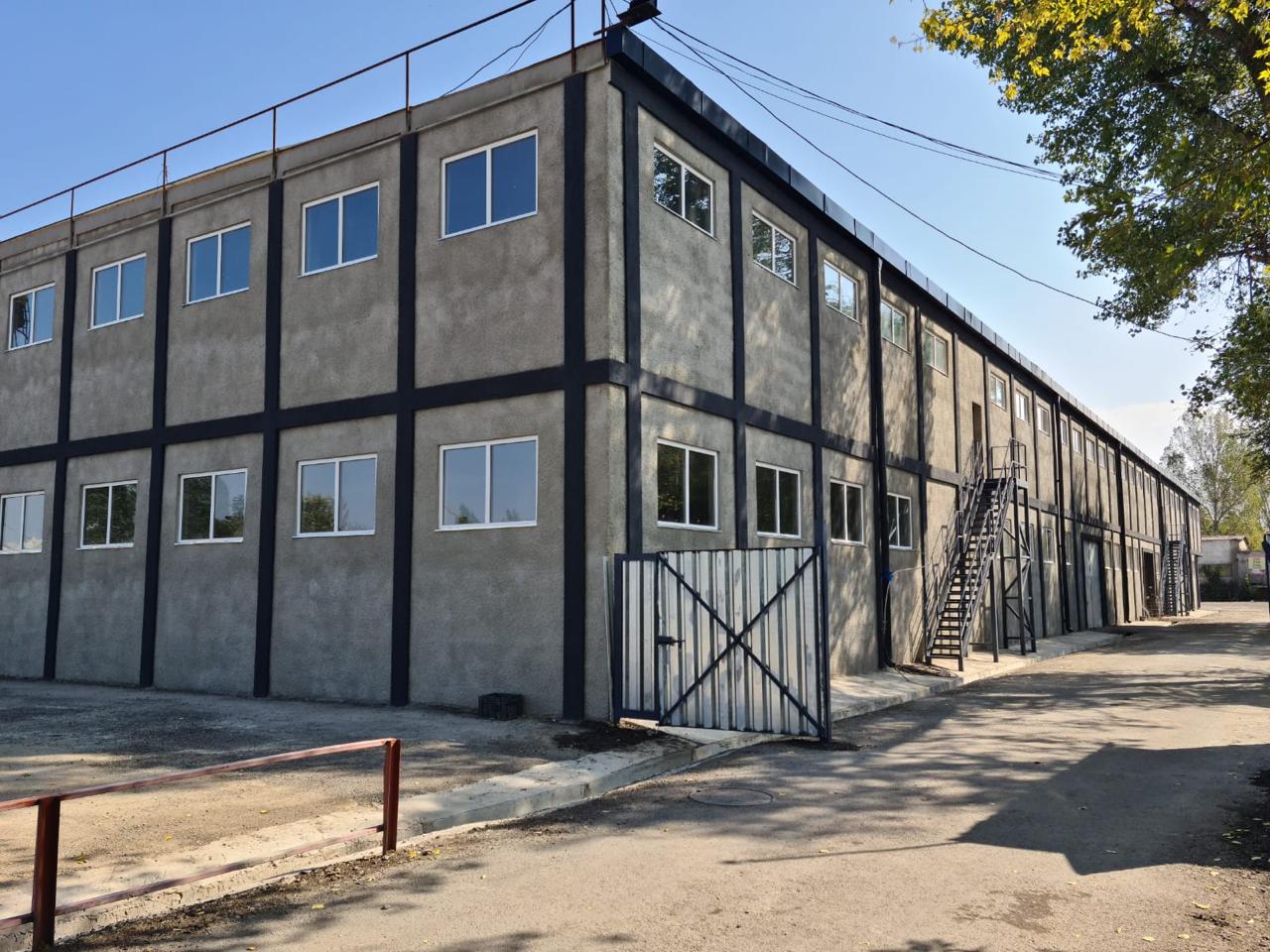 Территория складского комплекса
